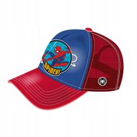 Czapka z daszkiem dla chłopca bejsbolówka Spiderman rozmiar 51-54 czerwona