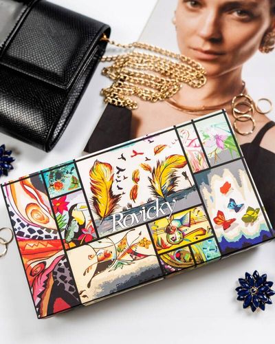 duży portfel damski ze skóry naturalnej - rovicky na Arena.pl