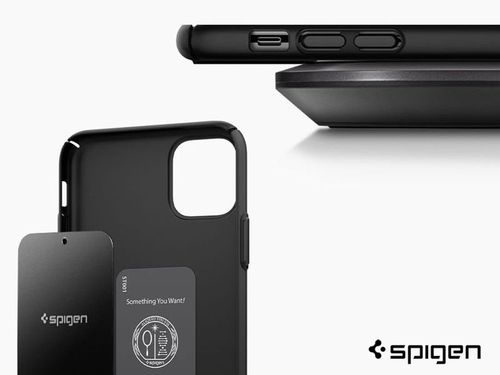 Etui Spigen Thin Fit Air do Apple iPhone 11 Black na Arena.pl
