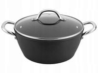 GARNEK ALUMINIOWY ONYX SILVER MERLOT 20cm 2,5l