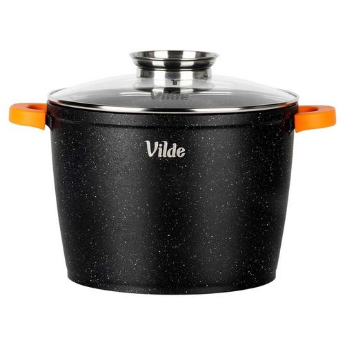 garnek granitowy wysoki 6,7l 24cm z pokrywą z aromatyzerem terruna 199110 na Arena.pl