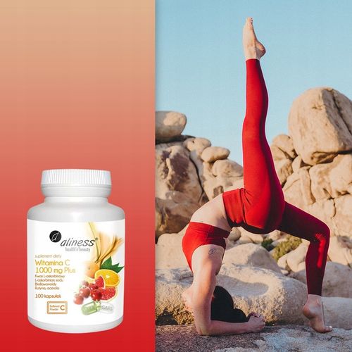 Suplement diety Aliness witamina C 1000 mg Plus 100 kapsułek na Arena.pl