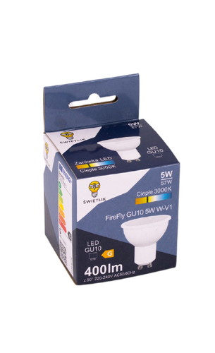 żarówka led gu10 5w barwa biała ciepła na Arena.pl