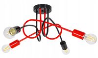 LAMPA SUFITOWA WISZĄCA ŻYRANDOL EDISON LOFT4 MULTI