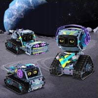 ZESTAW KLOCKÓW EDUKACYJNY ROBOT GITARZYSTA POJAZD DROGOWY Z APLIKACJĄ