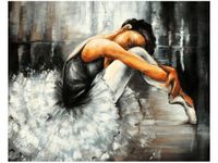 40X50CM ZMYSŁOWY BALET OBRAZ