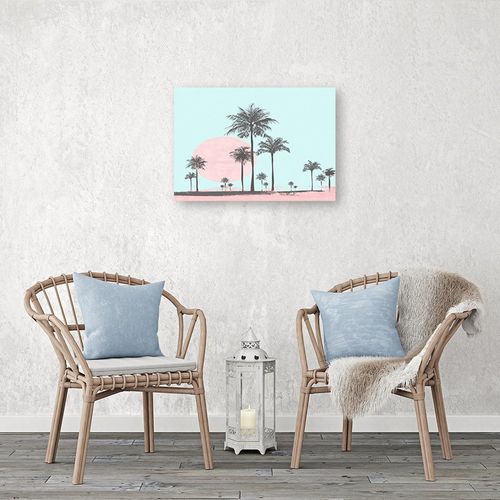 Deco Panel, Palmy i słońce 60x40 na Arena.pl