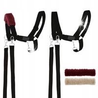 Skippi Kantar dla Hobby Horse - wodze, 2 wymienne futerka - czarny