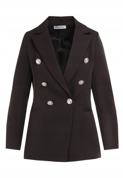 Born2Be Czarna Marynarka damska zdjęcie 6