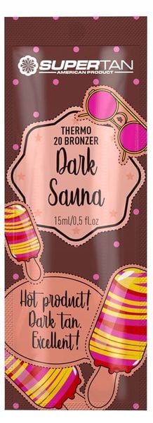 SUPERTAN DARK SAUNA TINGLE DO OPALANIA X 10 SZT zdjęcie 1