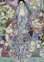 Plakat 50x70cm Portrait of Friederike Maria Beer, Klimt Vintage