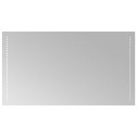 Lustro łazienkowe z LED, 90x50 cm