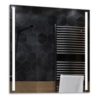 Lustro LED Łazienkowe Podświetlane 40x40 - PARIS