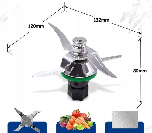 Nóż miksujący ostrze ostrza do Thermomix Vorwerk TM5 TM6 TM7 FRIEND na Arena.pl