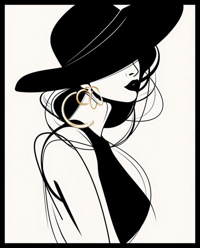 Plakat 40x50cm Uwikłana Elegancja na Arena.pl