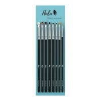 HULU Zestaw Pędzli Perfect Cat Eye Set 8 sztuk