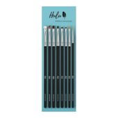 HULU Zestaw Pędzli Perfect Cat Eye Set 8 sztuk
