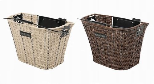 Kosz rowerowy przedni Goetze KR-06 ecru na Arena.pl