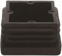 ZAŚLEPKA PLASTIKOWA CZARNA 60*40MM - HS 399260