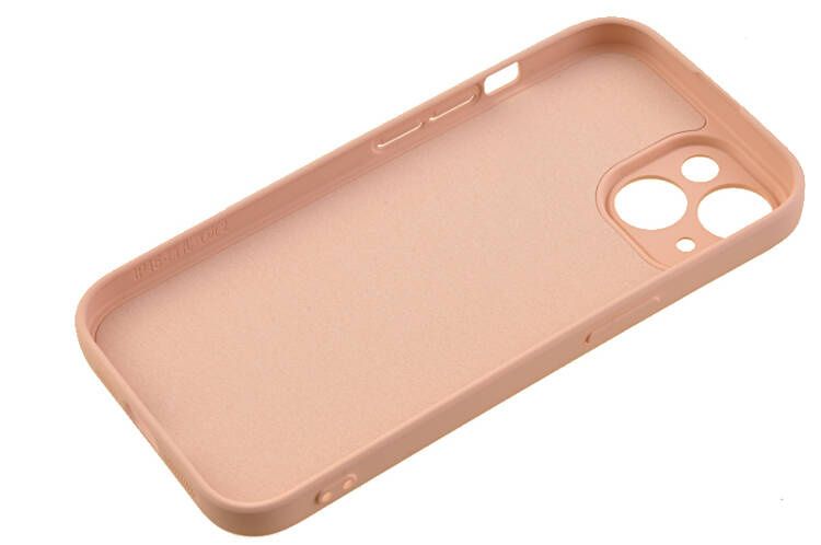 Etui silikonowe Tint do Apple iPhone 15 różowy zdjęcie 3