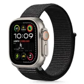 Pasek Tech-Protect Nylon na Apple Watch 44 / 45 / 46 / 49 mm  - czarny