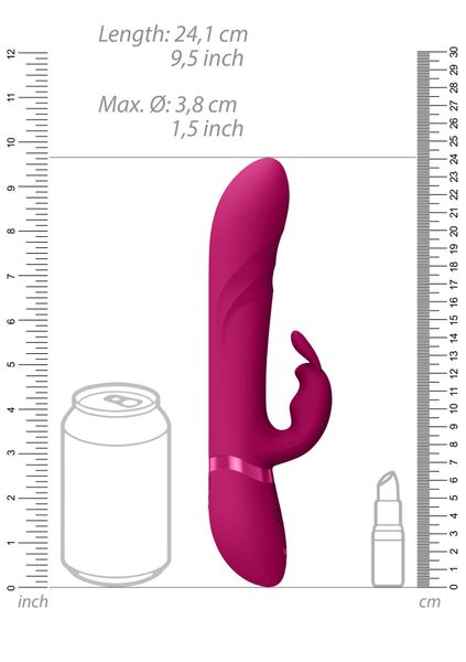 Nari - Vibrating And Rotating Beads, G-Spot Rabbit zdjęcie 8