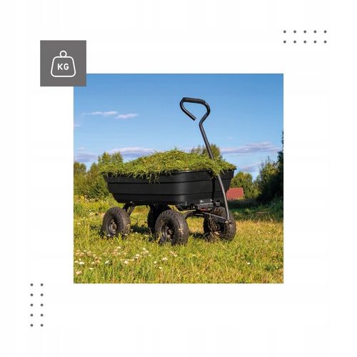 Wózek Ogrodowy Taczka Przyczepka GREGMAN Cart 2.0 120l do 200kg na Arena.pl