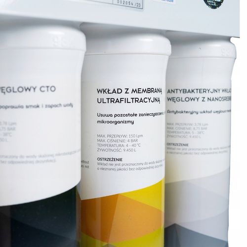 Filtr do wody pitnej Ecoperla Twister - NOWOŚĆ Z NANOSREBREM na Arena.pl