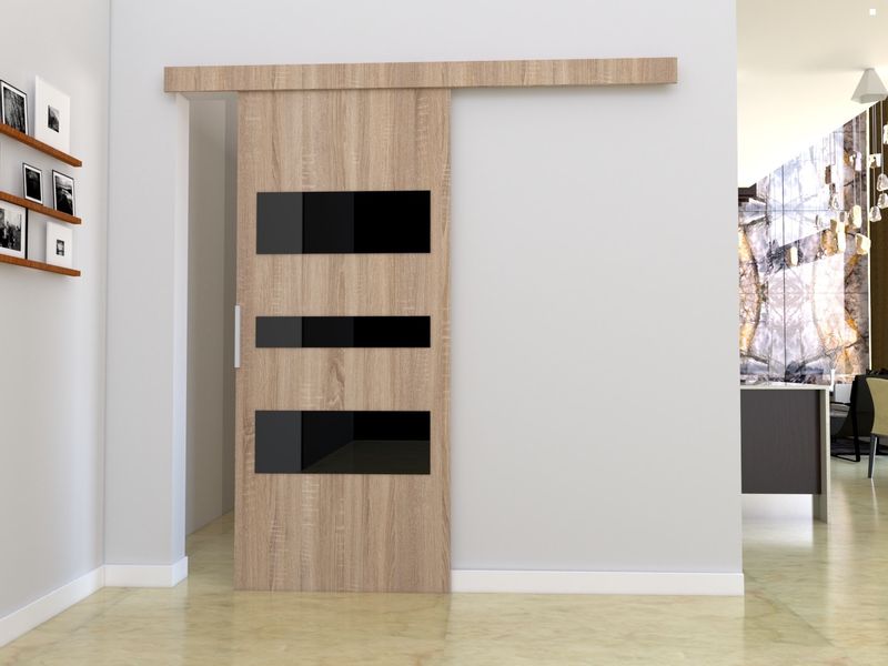 DRZWI PRZESUWNE C80 86X205cm, 4 KOLORY zdjęcie 4