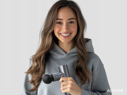 Pistolet do Masażu Alpha Pro TRYB AI 3x2000 mAh - Masażer do Pleców i Ciała na Arena.pl