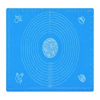 Stolnica silikonowa 50x40 cm mata kuchenna do ciasta antypoślizgowa