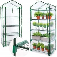 MINI SZKLARNIA BALKONOWA OGRODOWA TUNEL FOLIOWY OGRODOWY FOLIAK 160cm