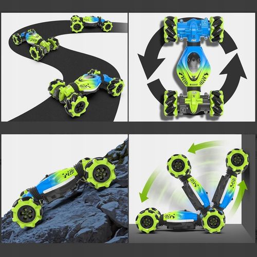 SAMOCHÓD ZDALNIE STEROWANY GESTAMI RĘKĄ AUTO TWISTER STUNT DRIFT 4X4 360° na Arena.pl