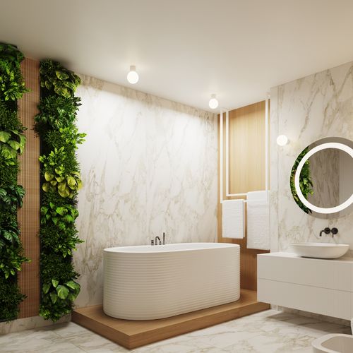 Kinkiet HALO biały IP44 na Arena.pl