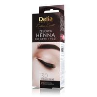 Delia Henna do brwi i rzęs żelowa 3.0 ciemny brąz