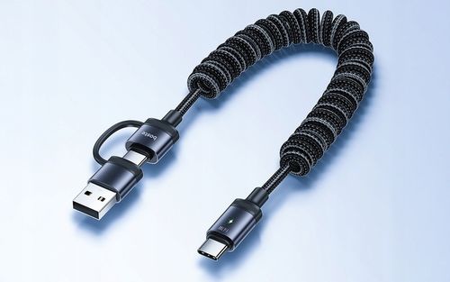 BOSTE SZYBKI KABEL PRZEWÓD USB-C / USB-A DO USB-C 2W1 60W PD QC MOCNY 1.5M na Arena.pl