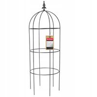 OBELISK OGRODOWY METALOWY GIRLANDA NA KWIATY 120cm