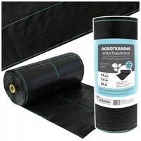 NAJMOCNIEJSZA AGROTKANINA ANTYCHWASTOWA MATA 1,6x50m UV3% AGROWŁÓKNINA