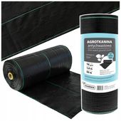 NAJMOCNIEJSZA AGROTKANINA ANTYCHWASTOWA MATA 1,6x50m UV3% AGROWŁÓKNINA