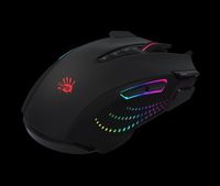 A4tech Bloody J90S, podświetlana mysz gamingowa, 8000 DPI, USB, czarna
