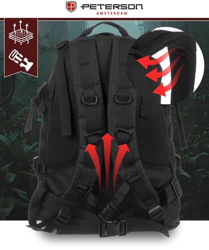 plecak ptn bl003-8069 black na Arena.pl