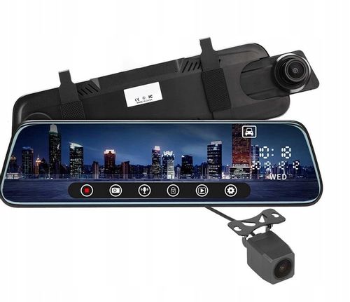 WIDEOREJESTRATOR SAMOCHODOWY LUSTERKO TYŁ RAMKA na Arena.pl