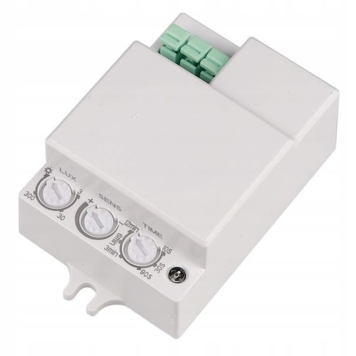 Czujnik RUCHU zmierzchu LED sensor MIKROFALOWY na Arena.pl