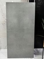 Twardy gładki szary gres 120X60 PÓŁMATOWY minimalistyczny surowy BETON