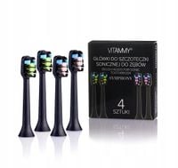 Końcówki do szczoteczki VITAMMY TOW014963 Symphony 4 szt. Czarny