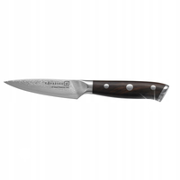 Nóż do warzyw Kohersen Paring Elegance Ebony Wood 8,9cm Stal damasceńska