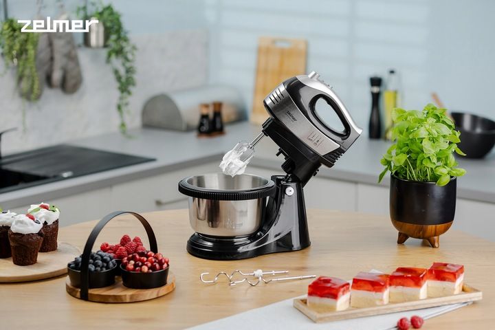MIKSER RĘCZNY ZELMER LEKKI ROBOT KUCHENNY 4 KOŃCÓWKI Z MISĄ 2,5L TURBO 700W zdjęcie 8