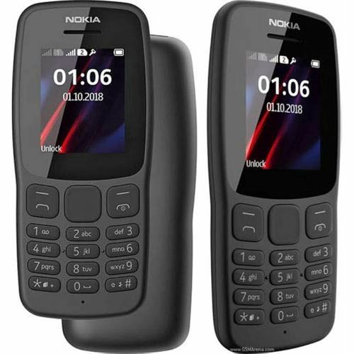 Smartfony Nokia 106 1,8" mediatek 6261d 4 MB Czarny na Arena.pl