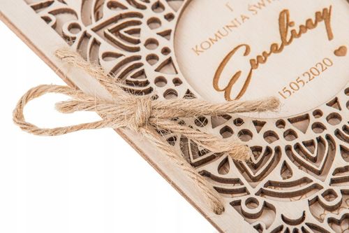 RUSTYKALNA kartka na KOMUNIE prezent GRAWER imię!! na Arena.pl