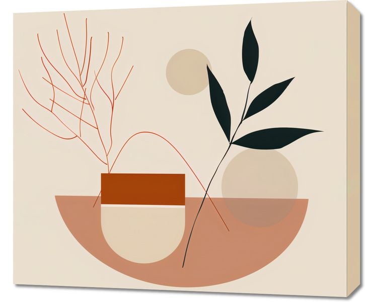 Obraz 70x60cm Botaniczna Przymiarka zdjęcie 1